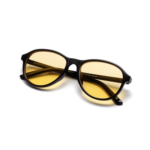 Gafas de Sol Redondas Retro para Mujeres Hombres Moda Oversized Marco de PC Lente AC Protección UV400 Estilo Callejero Vintage