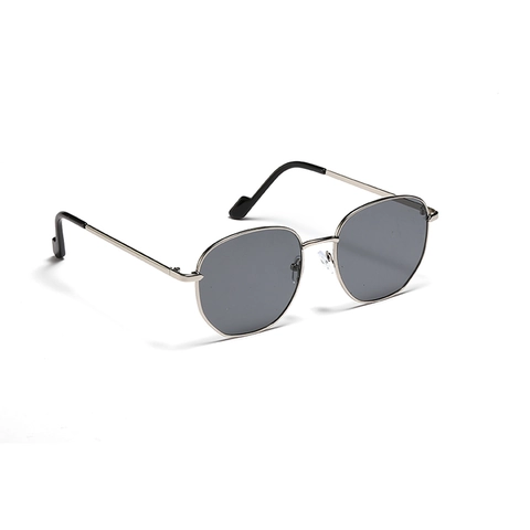 Occhiali da Sole Retrò Rotondi Montatura in Metallo Donna Uomo Moda Protezione UV400 Montatura Sottile Geometrica