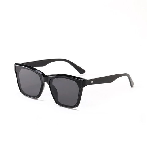 Fashion Square Rivet Sunglasses For Men Women UV400 Personalized Personalized Tortoiseshell Frame Outdoor Travel Beach Shades Eyewear