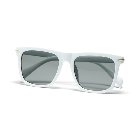 Vintage Square Large Frame Sunglasses For Men Women UV400 Protection PC Frame AC Lens Rivet Fashion Eyewear
