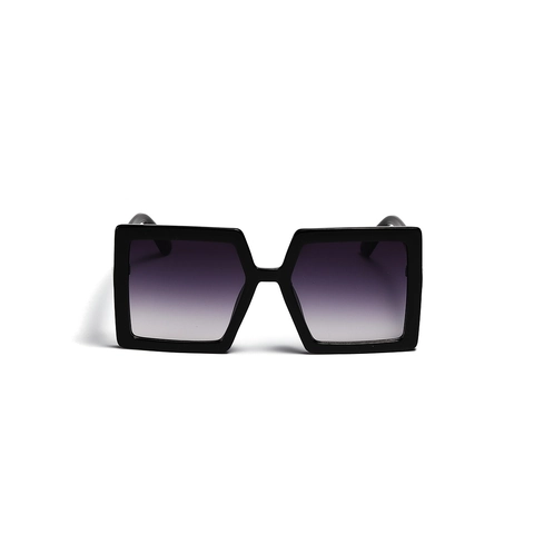 Vintage Oversize Quadratische Sonnenbrille Für Damen UV400 Großer Rahmen Mode Retro Brillen PC Material Outdoor Brille