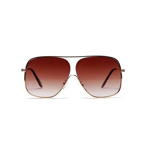 2024 Nuovi Occhiali da Sole Aviator Oversize in Acciaio Inossidabile per Donna Uomo Montatura in Metallo Quadrato Retro Lenti Sfumate UV400