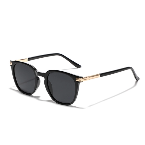 Occhiali da Sole Quadrati con Montatura in TR90 Retro per Uomo Donna Lenti TAC UV400 Moda Street Style Outdoor Guida Polarizzati