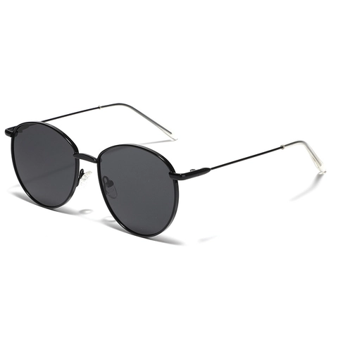 Occhiali da Sole Vintage con Montatura in Metallo Tonda per Donna Uomo Retro Lenti Colorate Stile di Strada Circolari UV400 Accessorio