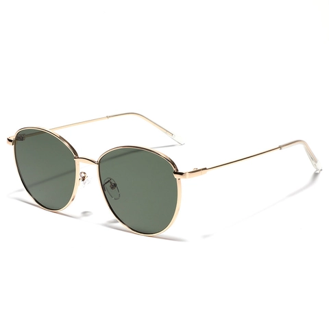 Occhiali da Sole Vintage con Montatura in Metallo Tonda per Donna Uomo Retro Lenti Colorate Stile di Strada Circolari UV400 Accessorio