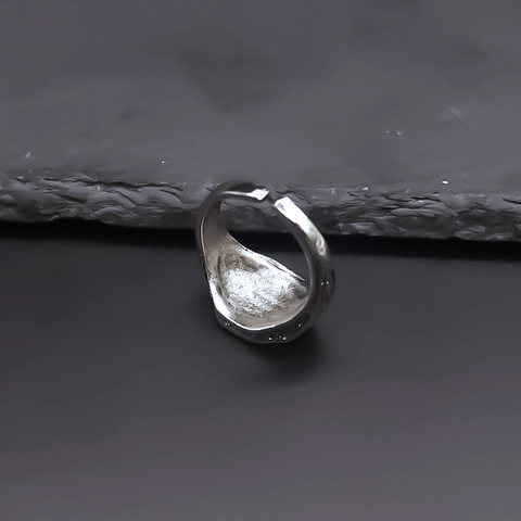 Vintage Legierung Tai Chi Yin Yang Bagua Offener Ring Retro Verstellbar Hip Hop Streetwear Fingerring Für Herren Damen Schmuck