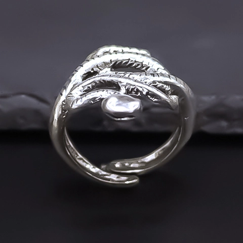 Vintage Punk Octopus Snake Shape Open Ring For Men Women Alloy Retro Gothic Adjustable Finger Ring Fashion Jewelry Gift
