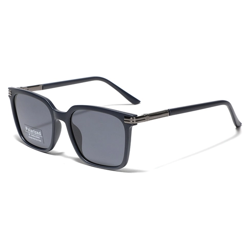 TR90 Metal Square Polarized Sunglasses For Men UV400 Protection Driving Sunglasses Street Hip Hop Retro Shades Eyewear