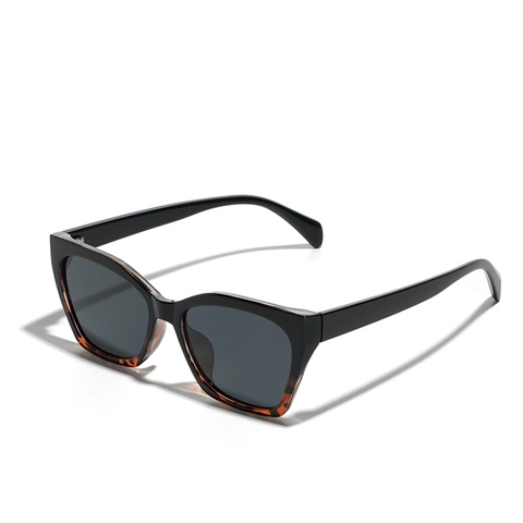 Occhiali da Sole Vintage Cat Eye per Uomo Donna Montatura TR90 Lenti TAC Quadrati Retro Streetwear UV400 Protezione Solare