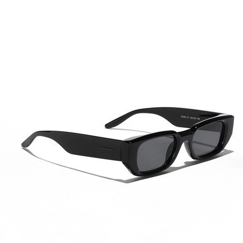 Retro Rechteck Sonnenbrille Damen Herren PC Material UV400 Schutz Mode Quadratische Rahmen Sonnenbrille Outdoor Reisen