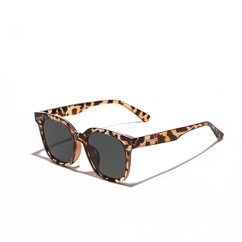 Quadratische Übergroße Hip Hop Sonnenbrille Für Damen Herren Nieten PC Rahmen AC Linse UV400 Schutz Trendy Outdoor Mode Brillen