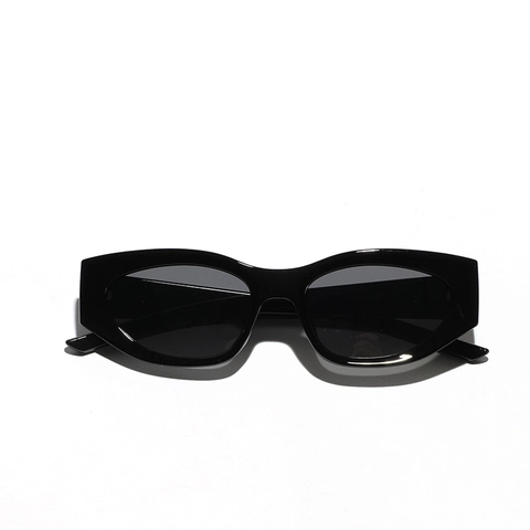 Occhiali da Sole Vintage a Occhio di Gatto per Uomo Donna Occhiali da Sole Quadrati alla Moda Montatura in PC Protezione UV400