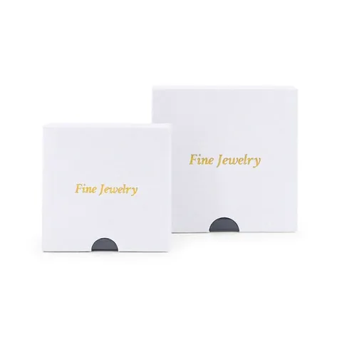 Book Style Jewelry Box With PET Transparent Film Suspension Display Case For Rings Earrings Necklaces Gold Stamping