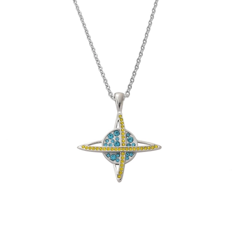 Hip Hop Titanstahl Planeten Anhänger Halskette Für Damen Herren Persönlichkeit Strass Saturn Orb Orbit Kette Schmuck Geschenk