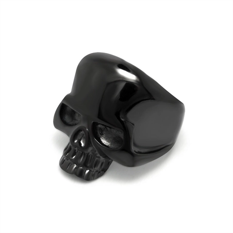 Vintage Gothic Skull Ring For Men 316L Stainless Steel Punk Skeleton Head Finger Ring Biker Fashion Jewelry Gift