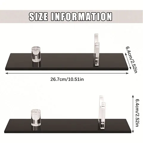 Ακρυλική Βάση Σπαθιού Samurai Saber Knife Display Rack Clear Black Minimalist Sword Holder Για Προβολή Οικιακής Συλλογής