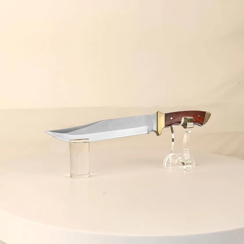Transparenter Messerhalter Aus Acryl Zylindrischer Messerklingenhalter Desktop Einzelmesserständer Für Heimdekor Sammlung
