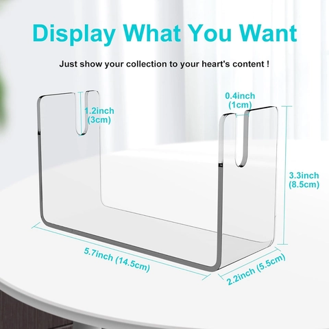 Supporto Per Display A Ventaglio In Acrilico Trasparente Base Per Ventagli Pieghevoli A Forma Di U Supporto Decorativo Per Ventagli