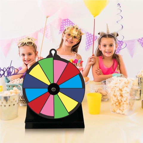 Ruota Del Premio Girevole Arcobaleno In Acrilico Per Festa Ruota Del Gioco Della Lotteria Cancellabile A Secco Per Eventi In Centri Commerciali Di Carnevale Ruota Girevole Colorata Rimovibile