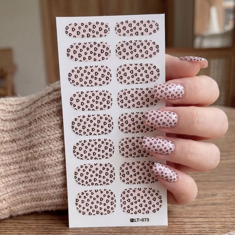 Adesivi per Unghie Minimalisti a Cuore Rosa Decorazione a Cuore Autoadesiva a Lunga Durata per Donna Fai da Te Bellezza Unghie