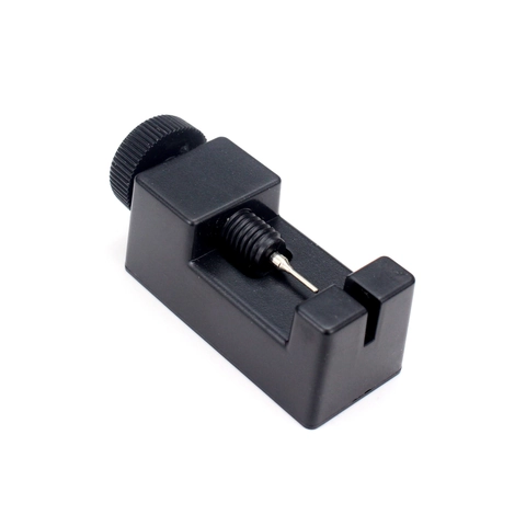 Manual Watch Strap Adjuster Tool Black Plastic Watch Link Remover Repair Kit With Steel Pin For Bracelet Adjustment