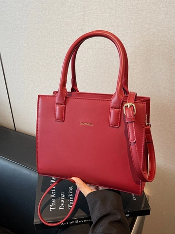 Damen High-End PU Leder Umhängetasche Kleine Tragetasche Henkeltasche Mit Verstellbarem Riemen Für Den Alltag Damen Mode Handtasche