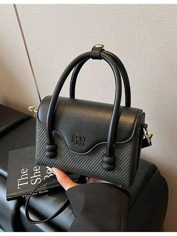Fashion Women PU Leather Woven Shoulder Bag French Niche Mini Square Handbag Elegant Crossbody Bag For Daily Commute Work