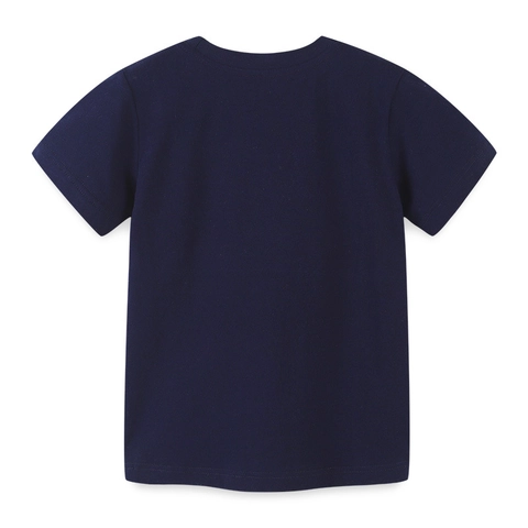 Γυναικείο Casual Βαμβακερό T-Shirt με Κοντό Μανίκι Κινουμένων Σχεδίων Πυροσβεστικό Όχημα Στρογγυλή Λαιμόκοψη Καλοκαιρινό Τοπ Ναυτικό Μπλε