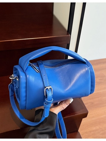 Borsa Boston da Donna in Pelle PU Alla Moda Piccola Borsa a Tracolla a Forma di Cuscino Con Cinturino per Pendolare Borsa da Donna Versatile