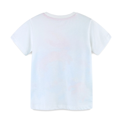 Boys Cotton T-Shirt Western Style Cartoon Marine Life Crab Print Round Neck Short Sleeve Pullover Casual Summer Tops
