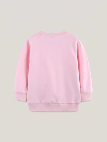 Felpa per Bambina in Cotone Con Stampa Arcobaleno Pullover a Maniche Lunghe Top Sportivi Casual Autunnali