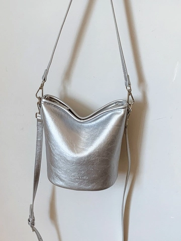 Damen Mode PU Leder Beuteltasche Plissiert Design Doppelter Schultergurt Umhängetasche Einfarbig Handtasche Schultertasche