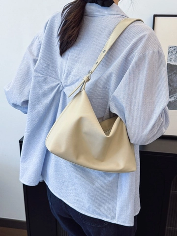 Grand Sac Cabas en Tissu pour Femme Sac Hobo Décontracté avec Fronces Sac à Bandoulière pour Travail Quotidien et Voyage