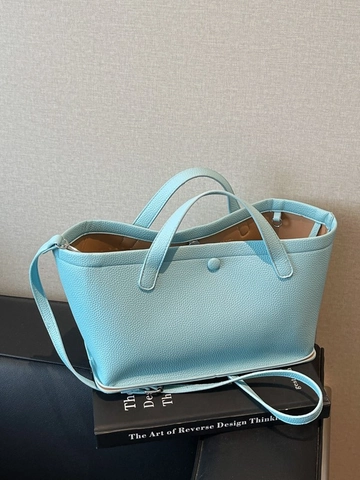 Fashion Women PU Leather Bucket Bag Pleated Large Capacity Crossbody Shoulder Bag Stylish Handbag For Daily Work Travel Casual Tote