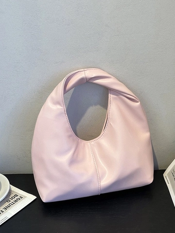 Sac Nuage Plissé Vintage Sac à Main en Cuir PU Minimaliste pour Femmes Style Coréen Rétro Dumpling Sac Hobo Quotidien