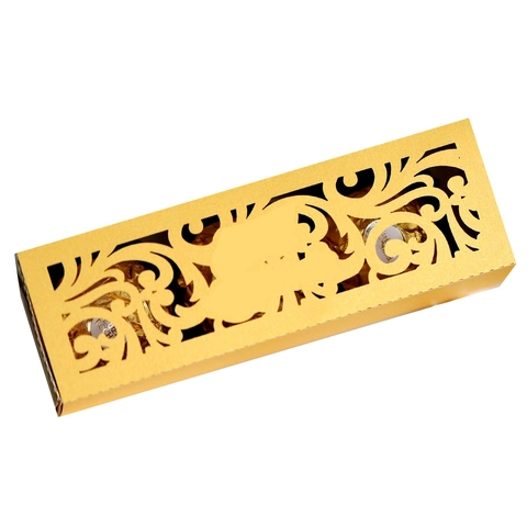 Laser Cut Hollow Candy Box Pearlescent Paper Floral Moon Gift Box For Wedding Party Favor Chocolate Packaging Box