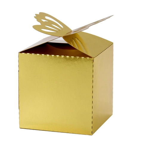 Europäischer Stil Laserschnitt Hohl Schmetterling Bonbonschachtel Perlmuttpapier Geschenkbox Für Hochzeit Geburtstag Party Deko