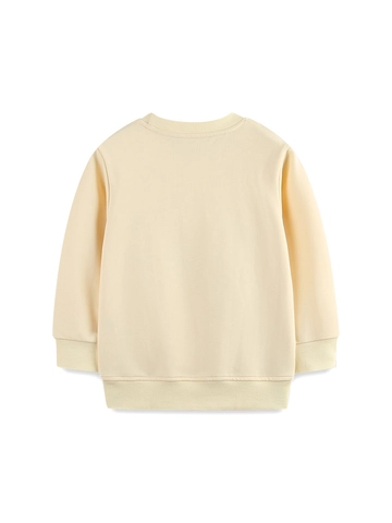 Felpa in Cotone a Maniche Lunghe da Ragazza Sottile Stampa Ballerina Girocollo Pullover Casual Autunno Bambini Sportivo