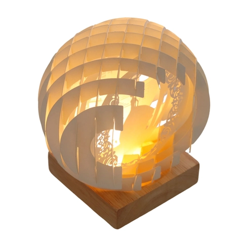 3D Romantische Hochzeit Paar Schloss Papierschnitzerei Nachtlicht Mit Holzsockel USB Atmosphäre Lampe Für Valentinstag Dekor