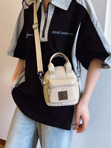 Leichte Wasserdichte Nylon Mini Umhängetasche Für Damen Trendy Fashion Handtasche Lässige Schulter Handy Tasche Daily Bag