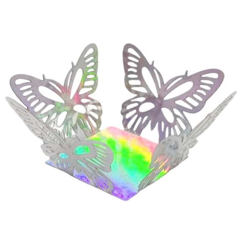 Butterfly Hollow Laser Cut Chocolate Decoration Lace Border For Wedding Birthday Party Favor Candy Box Mirror Paper Decor