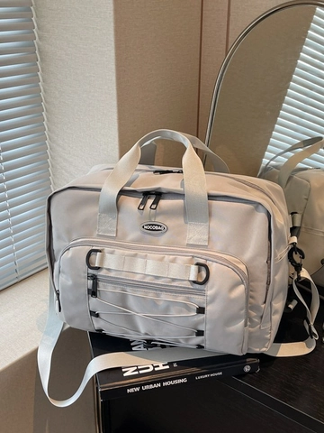Borsa da Viaggio di Grande Capacità per Uomo Donna in Nylon Impermeabile Zaino Outdoor con Tracolla Regolabile
