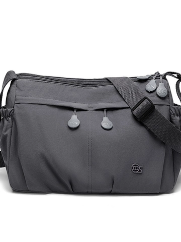 Borsa a Tracolla in Tela a Grande Capacità per Donna 2026 Casual Plissettata Tote Multitasca Borsa a Spalla Impermeabile Viaggio