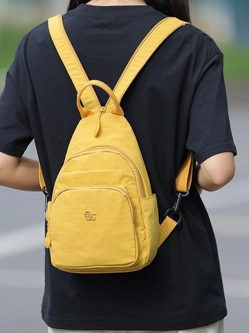 Damen Oxford-Stoff Umhängetasche Wasserdichte Sling-Brusttasche Lässige Leichte Reise-Schultertasche Mit Vielen Taschen