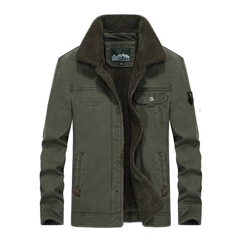 Giacca In Cotone Foderata In Pile Invernale Da Uomo Calda Spessa Collo In Sherpa Workwear Outdoor Cargo Coat Antivento Casual
