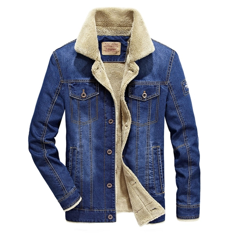 Giacca di Jeans da Uomo in Cotone Poliestere con Fodera in Sherpa Invernale Calda Cappotto da Cowboy Slim Fit Casual