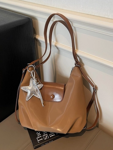 Bolso Tote de Cuir PU Vintage para Mujer Gran Capacidad Estilo Coreano Mochila de Hombro Hobo para Viajes Escuela Uso Diario