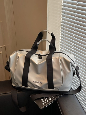 Expandable Large Capacity Travel Bag Waterproof Nylon Duffel For Fitness Yoga Sports Weekend Gym Luggage Tote For Men Women