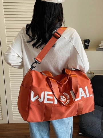 Borsa Sportiva da Palestra di Grande Capacità per Uomo Donna Borsa da Viaggio Impermeabile con Scomparto Separazione Umido Secco