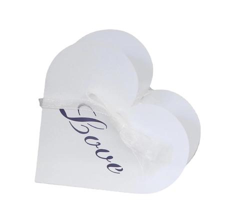 Hohl Herzförmig Love Papier Zuckerdose Mit Band Für Hochzeit Party Valentinstag Geschenkverpackung Gefälligkeiten Perlmuttpapier Boxen